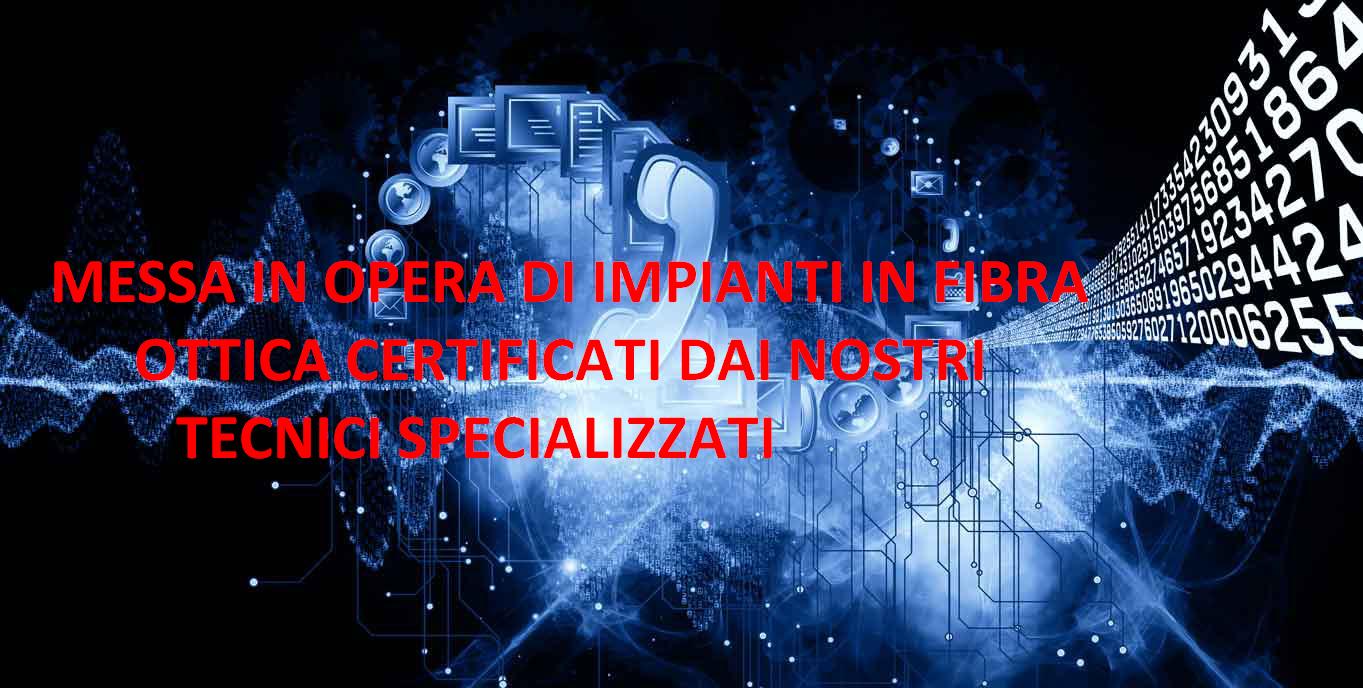 Impianti centralizzati condominiali in fibra ottica